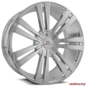 Cavallo CLV-16 Wheel 22x8.5 5x114.3|5x120 38mm Chrome - Image 2