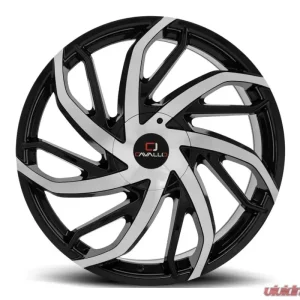 Cavallo CLV-29 Wheel 24x9 6x135|6x139.7 25mm Gloss Black Machined - Image 1