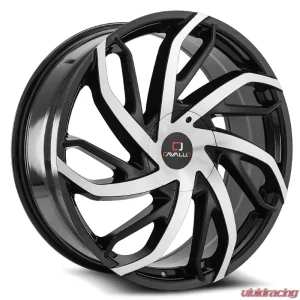 Cavallo CLV-29 Wheel 24x9 6x135|6x139.7 25mm Gloss Black Machined - Image 2