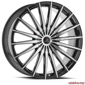 Cavallo CLV-34 Wheel 26x9.5 Blank 18mm Gloss Black Machined - Image 2