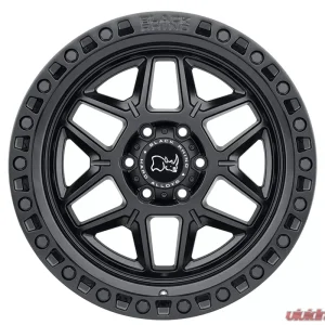 Black Rhino Kelso Wheel 20x9 5x127 | 5x5 -18mm Matte Black w/Black Bolts - Image 3