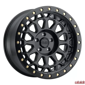 Black Rhino Primm Wheel 17x9 5x127 | 5x5 -18mm Matte Black w/Brass Bolts - Image 1