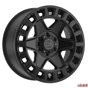 Black Rhino York Wheel 17x8 6x130 38mm Matte Black - Image 1