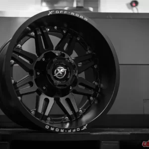 XF Off-Road XF-204 Wheel 17x9 6x135|6x139.7 12mm Matte Black - Image 4