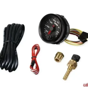 2-1/16 HOLLEY WATER TEMP GAUGE-BLK - Image 2