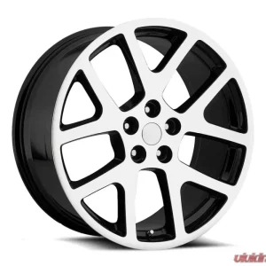 OE Revolution 107 Wheel 24x10 5x115 18mm Black Machined Face - Image 1