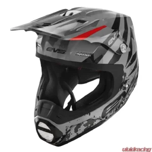EVS Grey T5 Grappler Helmet Small - Image 3