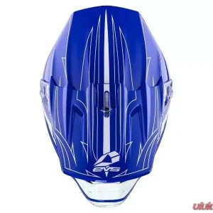 EVS Blue/White T5 Pinner Helmet XL - Image 5