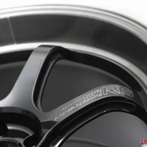 Advan R6 Wheel 20x10 5x114.3 35mm Machining & Black Coated Graphite - Image 4