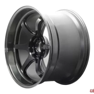 Advan R6 Wheel 20x10 5x112 25mm Machining & Black Coated Graphite - Image 3