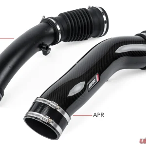 APR Turbo Charger Inlet Rear Carbon Tube for Audi RS3 2017-2020, TT MK3 2018-2023 - Image 3