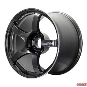 Advan TC-4 Wheel 17x7.5 5x114.3 48mm Black Gunmetallic & Ring - Image 1