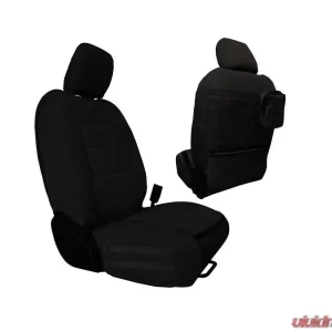 Bartact Black/Black Front Seat Covers Jeep Gladiator 2019-2024 - Image 1