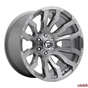 FUEL D693 Blitz Wheel 20x9 5X5 1mm Platinum Brushed Gun Metal Tinted Clear - Image 1
