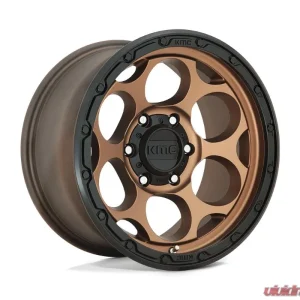KMC KM541 Dirty Harry Wheel 17x8.5 5x127 | 5x5 0mm Matte Bronze w/ Black Lip - Image 1