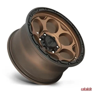 KMC KM541 Dirty Harry Wheel 17x8.5 5x127 | 5x5 0mm Matte Bronze w/ Black Lip - Image 2