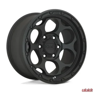 KMC KM541 Dirty Harry Wheel 17x9 6x139.7 -12mm Textured Black - Image 1