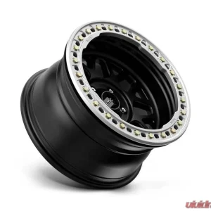 KMC Grenade Crawl Wheel 17x9 Blank -38mm Satin Black - Image 2