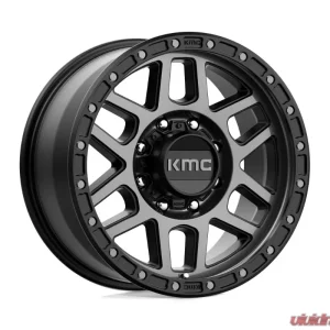 KMC KM544 Mesa Wheel 17x9 8x170 18mm Satin Black w/ Gray Tint - Image 1