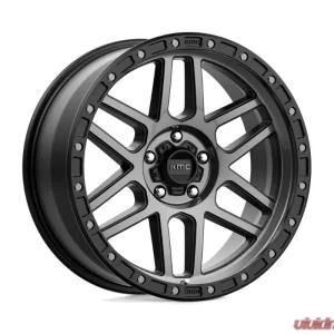 KMC KM544 Mesa Wheel 18x9 5x150 25mm Satin Black w/ Gray Tint - Image 1