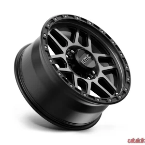 KMC KM544 Mesa Wheel 18x9 8x165.1 18mm Satin Black w/ Gray Tint - Image 2