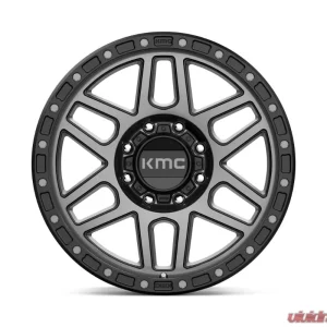 KMC KM544 Mesa Wheel 18x9 8x165.1 18mm Satin Black w/ Gray Tint - Image 3