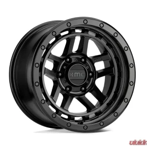 KMC KM540 Recon Wheel 18x8.5 6x139.7 18mm Satin Black - Image 1