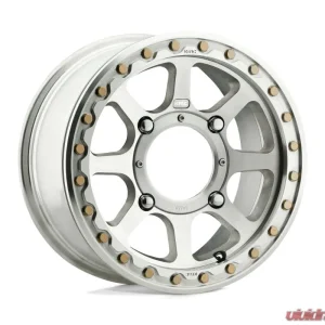 KMC KS234 Addict 2 Beadlock Wheel 15x6 4x137 38mm Machined - Image 1