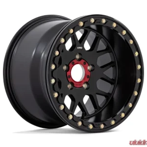 KMC KS235 Grenade Beadlock Wheel 14x10 4x137 0mm Satin Black - Image 2