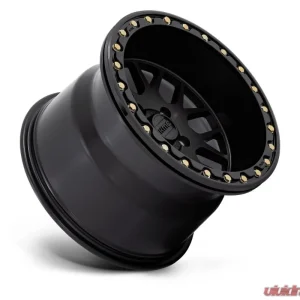 KMC KS235 Grenade Beadlock Wheel 14x7 4x156 10mm Satin Black - Image 3