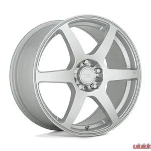 Motegi CS6 Wheel 17x7 4X100/4.5 40mm Hyper Silver - Image 1