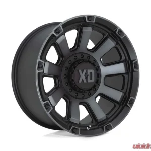 XD Series Gauntlet Wheel 20x10 6X135/5.5 -18mm Satin Black w/Gray Tint - Image 1