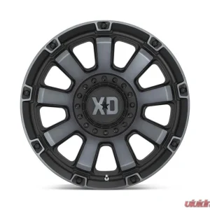 XD Series Gauntlet Wheel 20x10 6X135/5.5 -18mm Satin Black w/Gray Tint - Image 4