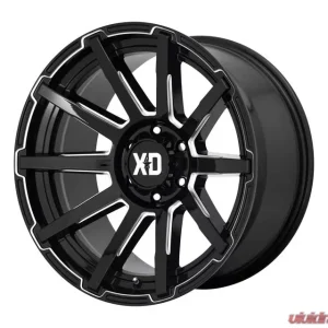 XD Series Outbreak Wheel 22x10 5X5 -18mm Gloss Black Milled - Image 1