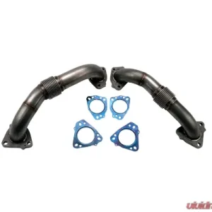 WCFab 2017-2019 L5P Duramax 2 Inch Stainless Steel Up Pipe Kit w/ Gaskets - Image 1