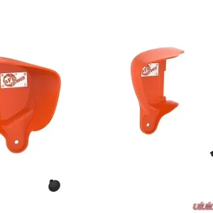 aFe Power Magnum FORCE Dynamic Air Scoop Orange BMW M3 (F80) | M4 (F82/83) | S55 2015-2020 - Image 4