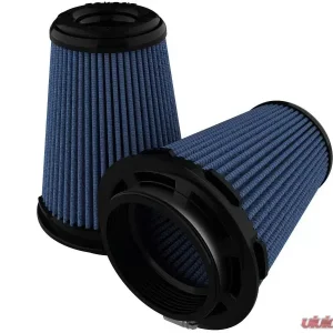 Takeda Intake Replacement Air Filter with Pro 5R Media (Pair) (3 1/2" F x 5" B x 3 1/2" T (Inverted) x 6" H) - Image 1
