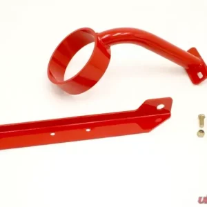 BMR Suspension Driveshaft Safety Loop Red Ford Mustang 2005-2010 - Image 2