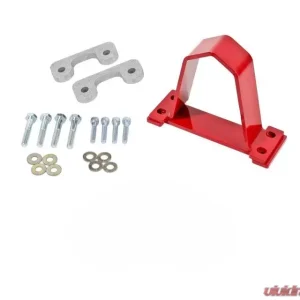 BMR Suspension Driveshaft Safety Loop Bolt-in Red Chevrolet Camaro 2016-2020 - Image 1