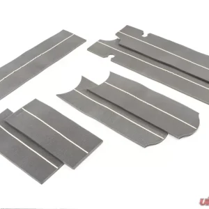 MasterTop Jeep YJ Sport Bar Covers For 1992-1995 Jeep Wrangler YJ Black Denim - Image 3