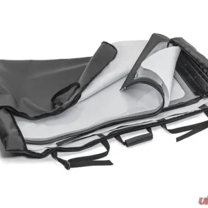 MasterTop Black Diamond Rear Window Storage Bag Jeep Wrangler JL 2018+ - Image 4