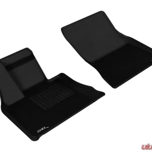 3D MAXpider 2014-2019 BMW X5/X6 F15/F16 Kagu 1st Row Floormat - Black - Image 1
