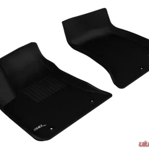 3D MAXpider 2011-2020 Dodge/Chrysler Charger Rwd/300/300C Rwd Kagu 1st Row Floormat - Black - Image 1