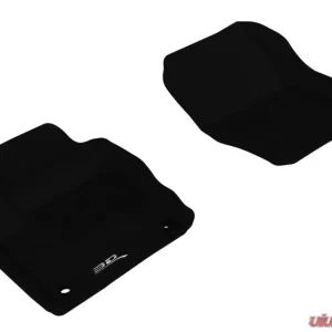 3D MAXpider 2012-2018 Ford Focus Kagu 1st Row Floormat - Black - Image 1