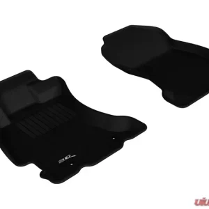3D MAXpider 2014-2018 Subaru Forester Kagu 1st Row Floormat - Black - Image 1