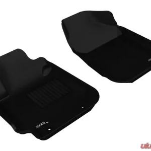 3D MAXpider 2003-2008 Toyota Matrix Kagu 1st Row Floormat - Black - Image 1