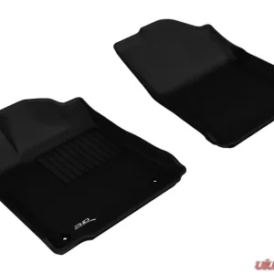 3D MAXpider 2013-2018 Toyota Avalon Kagu 1st Row Floormat - Black - Image 1