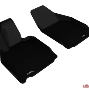 3D MAXpider 2005-2012 Porsche 997 Kagu 1st Row Floormat - Black - Image 1