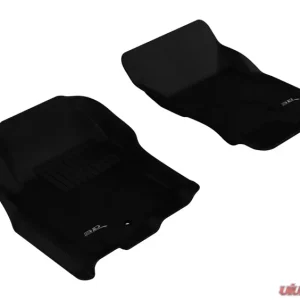 3D MAXpider 2005-2015 Nissan Pathfinder/Xterra Kagu 1st Row Floormat - Black - Image 1
