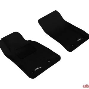 3D MAXpider 2010-2015 Chevrolet Camaro Kagu 1st Row Floormat - Black - Image 1